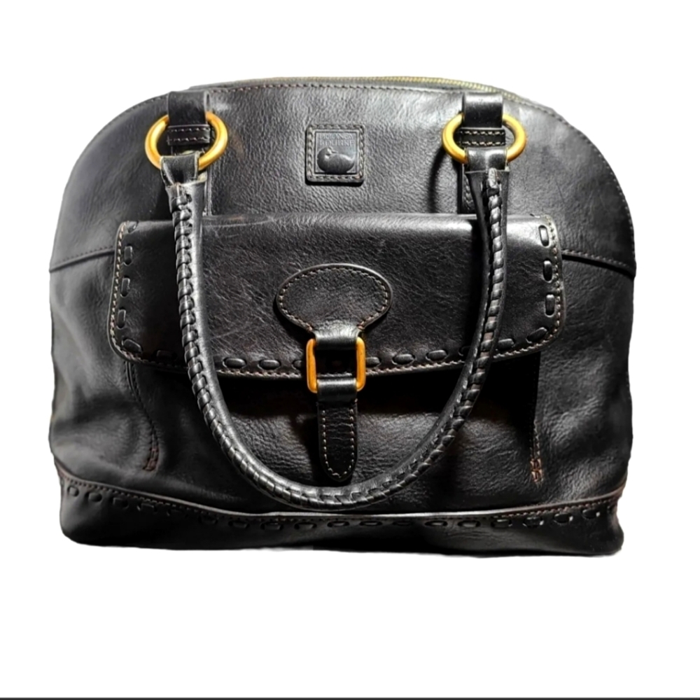 Vintage Dooney & Bourke Florentine Satchel Bag